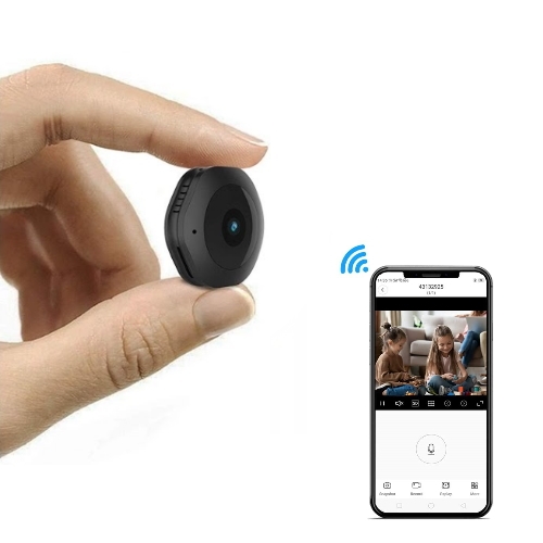 Wi-Fi Spion Kamera - MicroCam med Night Vision